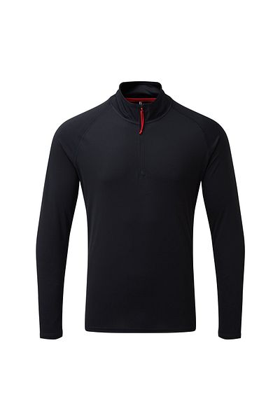 Gill Men's UV Tec Long Sleeve Zip Tee