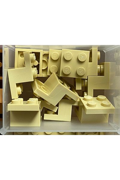LEGO Original Moc Creator Accessory Connection Part Bracket 3 X 2 X 1 Tan 6 Pieces Will Be Sent