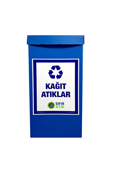 Keskin Tedarik Kağıt Atık Toplama Kutusu / Sıfır Atık Kutusu