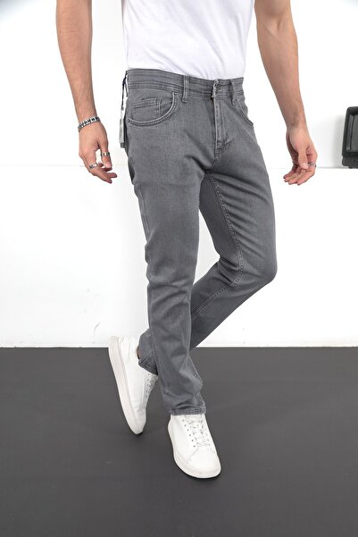 ENZİM JEANS Erkek Likralı Denim Regular Fit Jeans