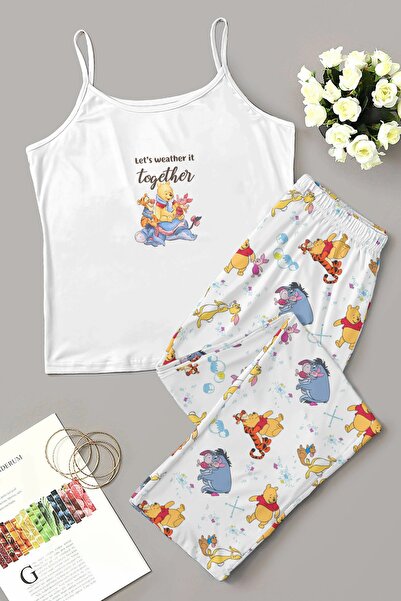 PEMBİŞ HOMEWEAR Set de pijamale Foloz Winnie cu bretele