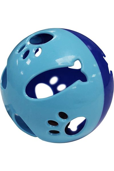 Petish Cat Toy Ball with Paw and Rattle Quality Exercise Ball with Rattle