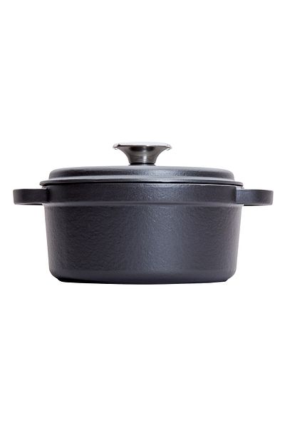 Sürel Aroma Lid Black Round Pot 20 Cm