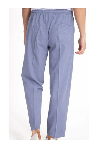 LUSSOLİFE Unisex μέγεθος M-5XL 100% Φυσικό λινό παντελόνι Hambezi