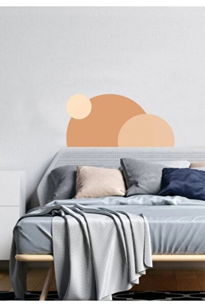 efekt reklam ملصق غرفة المعيشة الزجاجي نصف دائري - طراز بوهو، ورق زينة لغرفة النوم والمطبخ والشرفة وجدار المنزل