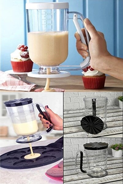 TBYSHOP آلة تشكيل العجين وموزع البانكيك قطعة واحدة