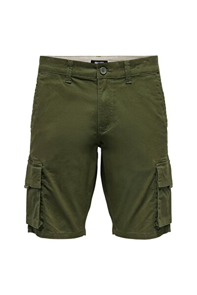 Only & Sons Normal Yeşil Erkek Şort 22024564_onsnext Cargo 4564 Shorts