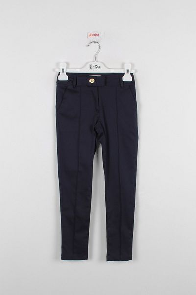 incity Girl's Navy Blue Trousers