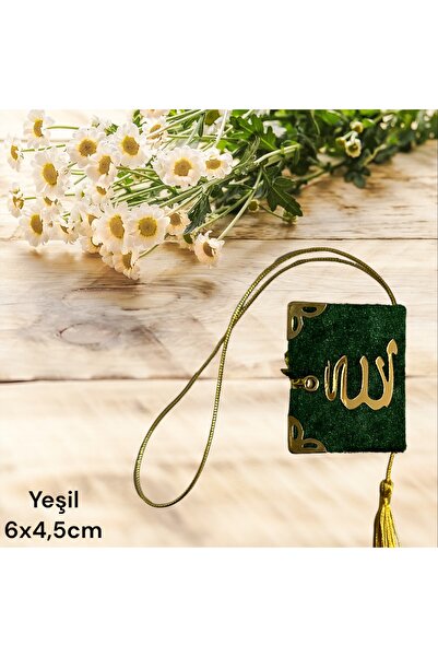 AGH Değerli Hediyeler Askı Mini Kuran Püsküllü Mini Kuran Dikiz Aynası Mini K...