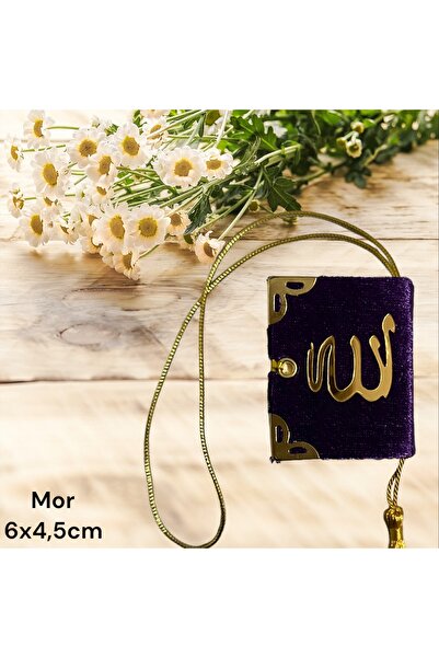 AGH Değerli Hediyeler Askı Mini Kuran Püsküllü Mini Kuran Dikiz Aynası Mini K...