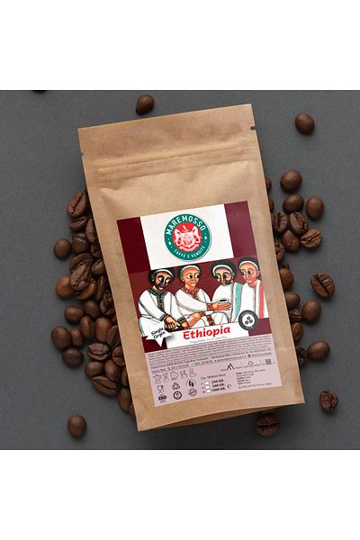 Mare Mosso Caffe ê Vendite Yirgacheffe Gr1 Grain Pro - 250 Gr.Grounded Or Core Filter Coffee