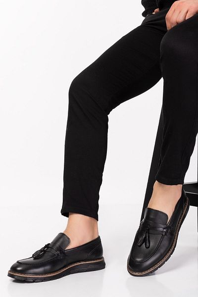 maximoda Мъжки мокасини от естествена кожа