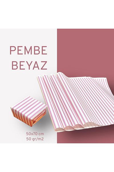 t tuğset etiket Wrapping Paper Wrapping Paper Dowry Packaging Paper Wrapping Paper 50x70 Cm 10 Pieces Pink-white He
