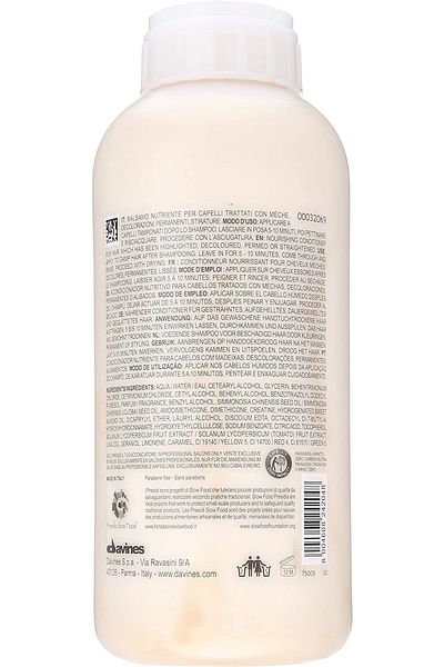 Davines Nounou Conditioner Nourishing and Protective Conditioner 1000ml 750058004608242048