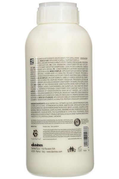 Davines Vegan Love Curl Conditioner Curl Series Special Conditioner 1000ml8004608257134 75528 All