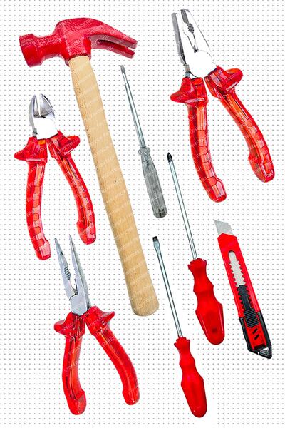 PROXTECH Çok Fonksiyonlu 48 Parça Krom Çelik Cırcırlı Lokma Pense,yankeski,tornavida Kontrol Kalemi Ful Paket