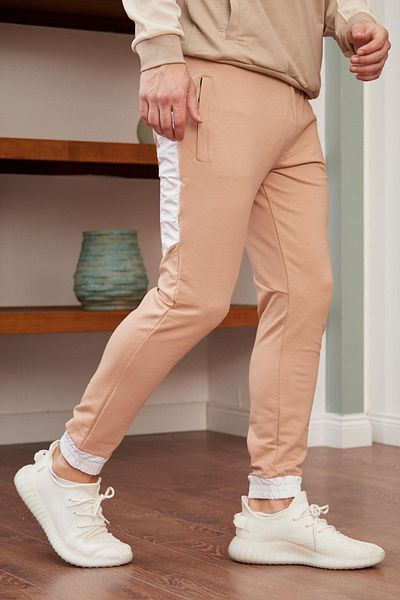 Danger Ανδρικό παντελόνι Garnili Fit Mold Milk Brown