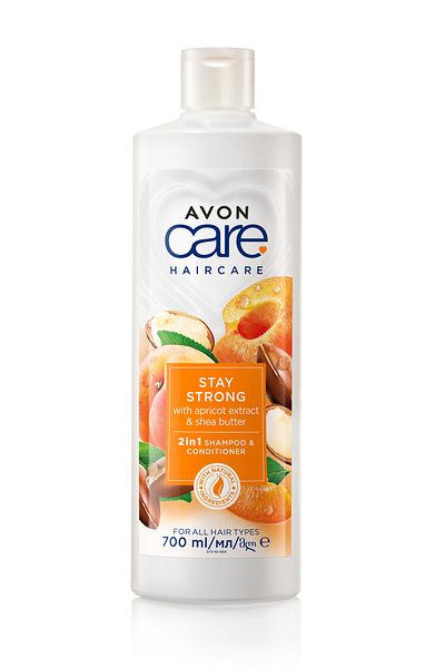 AVON Care Kayısı ve Shea Özü Şampuan ve Saç Kremi 700 Ml.
