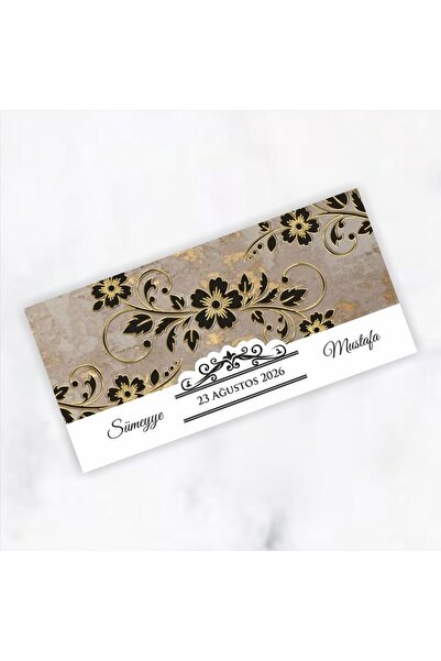 asf düğün merkezi Asf 2017 Kodlu Katlanabilir Davetiye