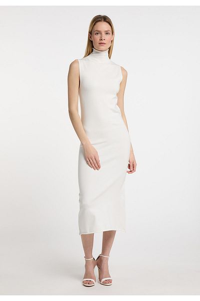 Dreimaster Klassisches Strickkleid-Taillen-Design