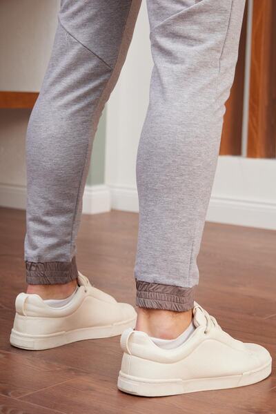 Danger Men's Garnili Fit Sweatpants Gray Melange