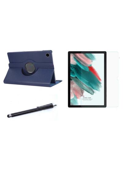 Dolia Samsung Galaxy Tab A8 10.5 Sm-x200 / Sm-x205 360 حافظة جلدية بحامل دوار