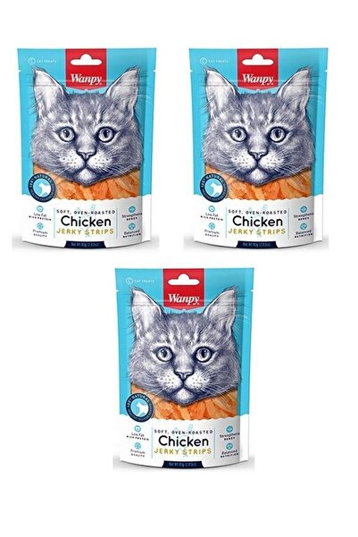 Wanpy Kedi Ödül Maması Tavuk Fileto 80 gr X 3 Adet