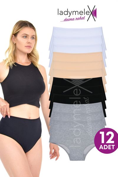 LadyMelex Women's Panties Multi Colored High Waist Normal Size