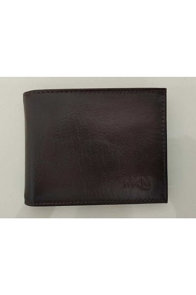 ZAYFA Mkm Vidala Leather Black Men's Horizontal Leather Wallet