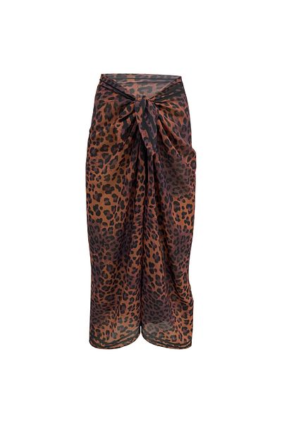 Bolder Emily Jaguar Silk Chiffon Pareo