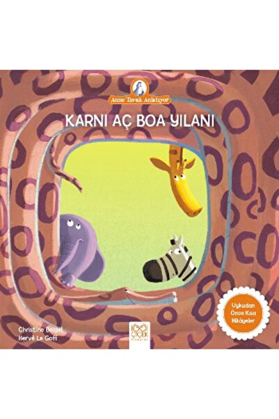 1001 Çiçek Kitaplar Karnı Aç Boa Yılanı - Anne Tavuk Anlatıyor