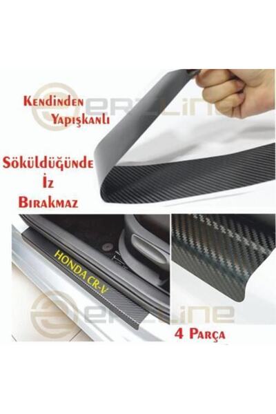 Hellove Fiat Albea Karbon Kapı Eşiği Sticker (4 Adet)