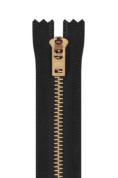 YKK Metal T5 18 Cm Brass Bottom Zipper
