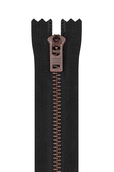 YKK Metal T5 90 Cm Antique Combi Zipper