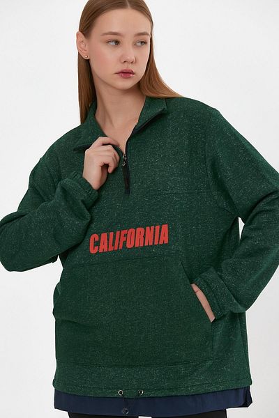 ALEXANDERGARDI Hanorac oversize imprimat cu garnitură (e23-61903)
