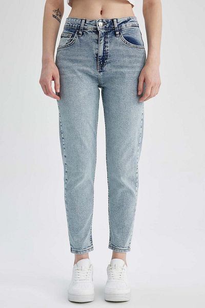 DeFacto Jeans - Blau - Straight