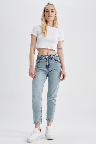 DeFacto Jeans - Blau - Straight