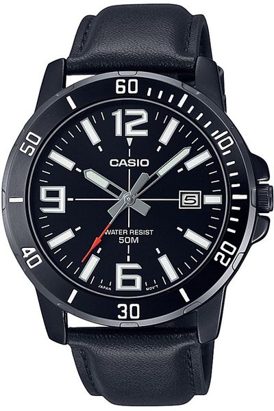 Casio Men's Wristwatch MTP-VD01BL-1BVUDF