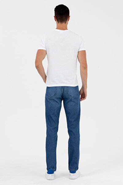 U.S. Polo Assn. U.s. Polo Erkek Slimfit Denim Pantolon 1588722 Corda 023 Koyu Mavi