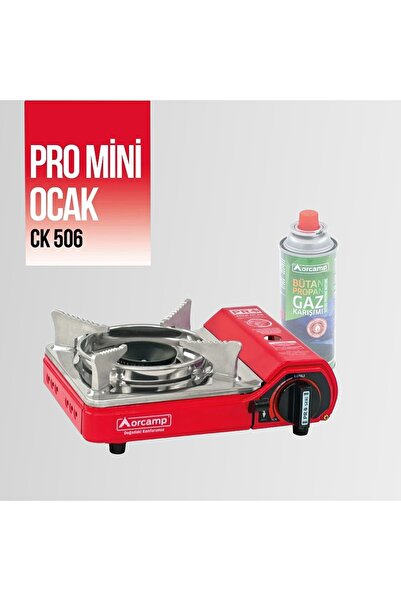 Orcamp Ck-506 Mini Tekli Kamp Ocak Çantalı Gaz Stop Emniyetli