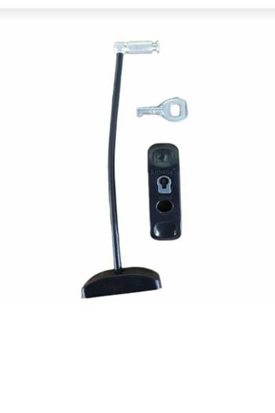 AKYD AK KALE YAPI DEKORASYON Akyd Kidmix Pvc - Child Safety Door with Metal Rope, Black, 1 Piece