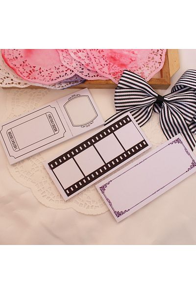 baddin aksesuar 3Pcs Notepad Vintage Korean Stationery Bullet Journal Memo Pad