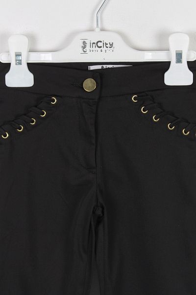 incity Girl's Black Capri