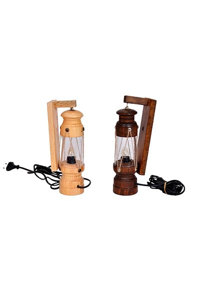 Tahta Bahçesi Wooden Decorative Object, Fire, Night Lamp