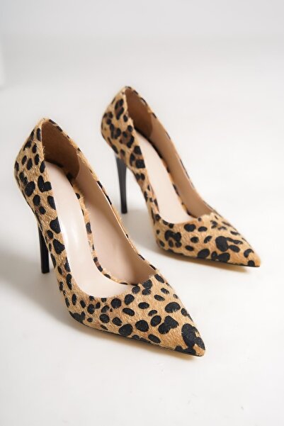 Modabuymus Pantofi cu toc înalt Leopard Stiletto