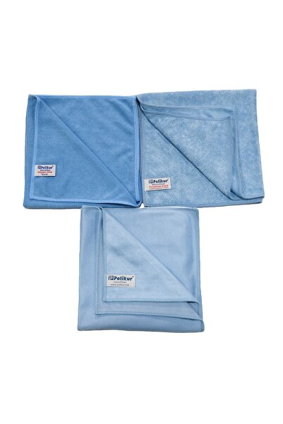 Polikur Mikrofiber 3'lü Bez Seti