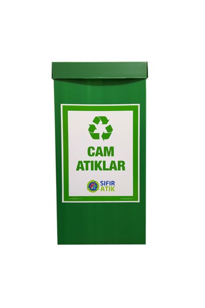 Keskin Tedarik Cam Atık Toplama Kutusu / Sıfır Atık Kutusu