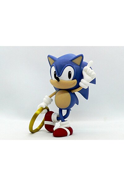 TuransoyCraft Kirpi Sonic Boyalı Figür 12 Cm