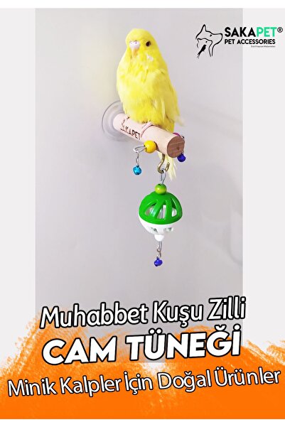 SAKAPET Vantuzlu Cam Tüneği Zili