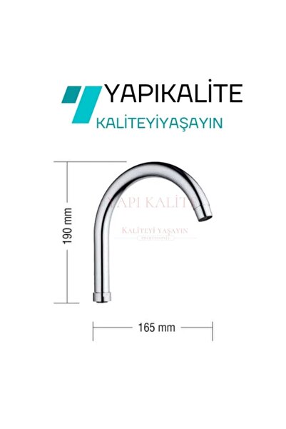 YAPI KALİTE Delta Mix Lavabo Borusu Kısa